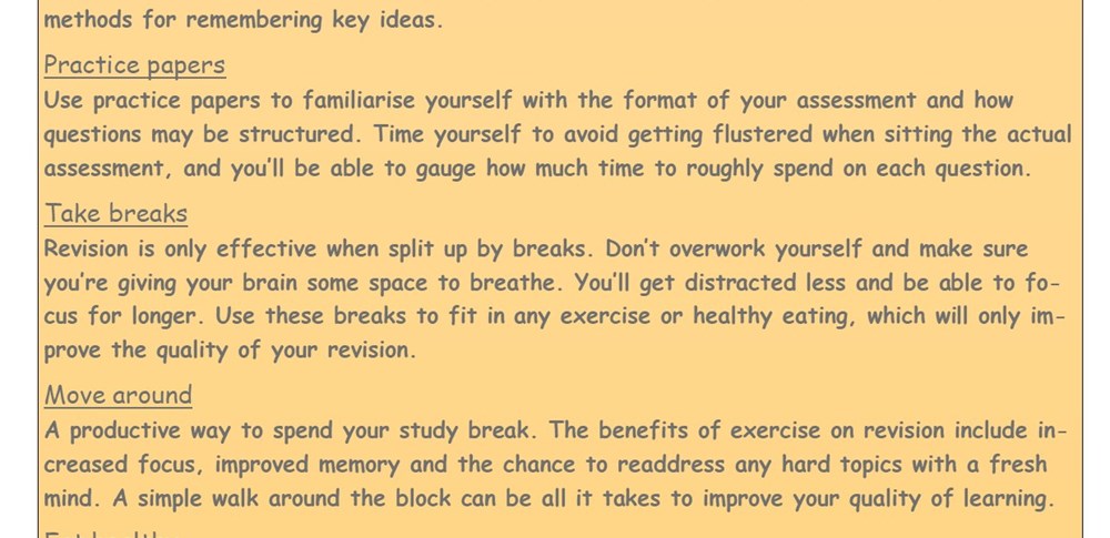 Revision