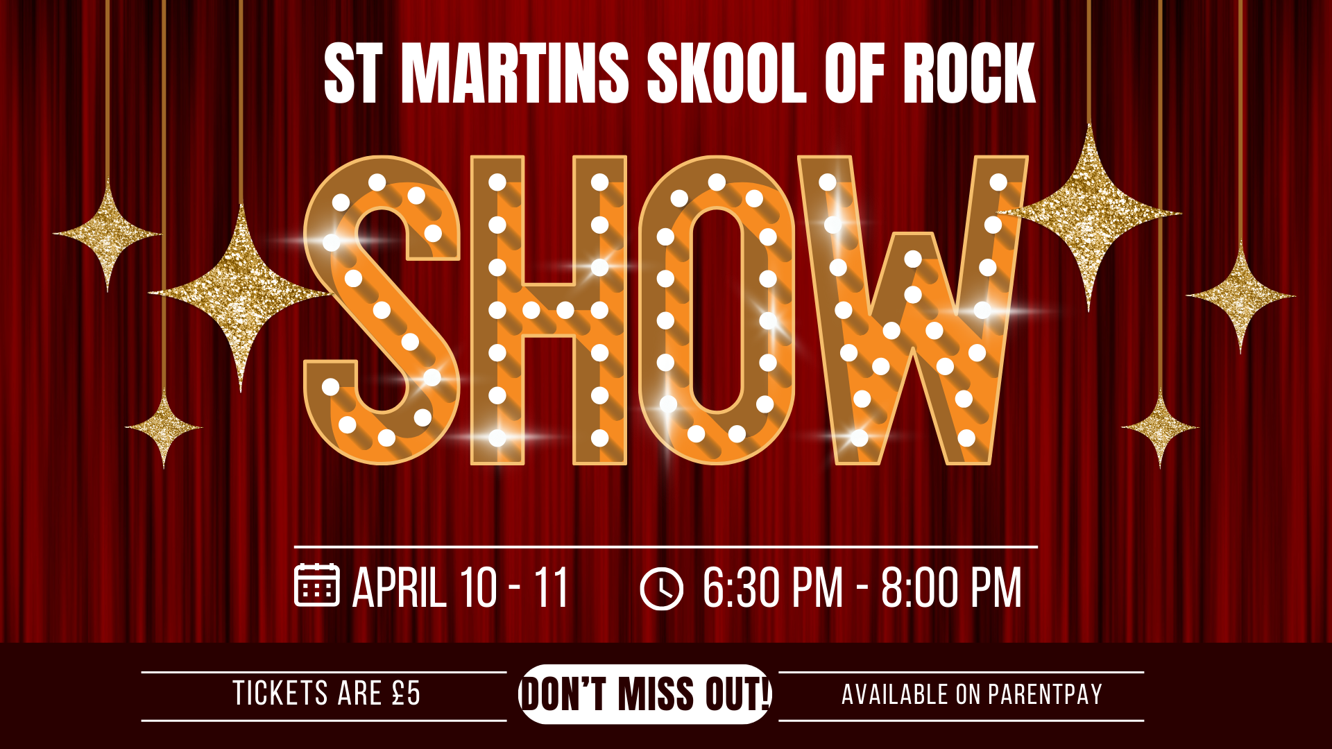 St Martins Skool of Rock