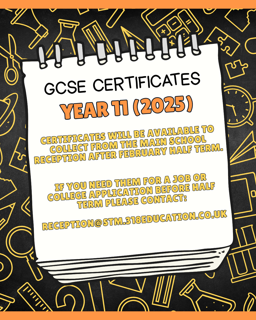 GCSE Exam Results Day 2025