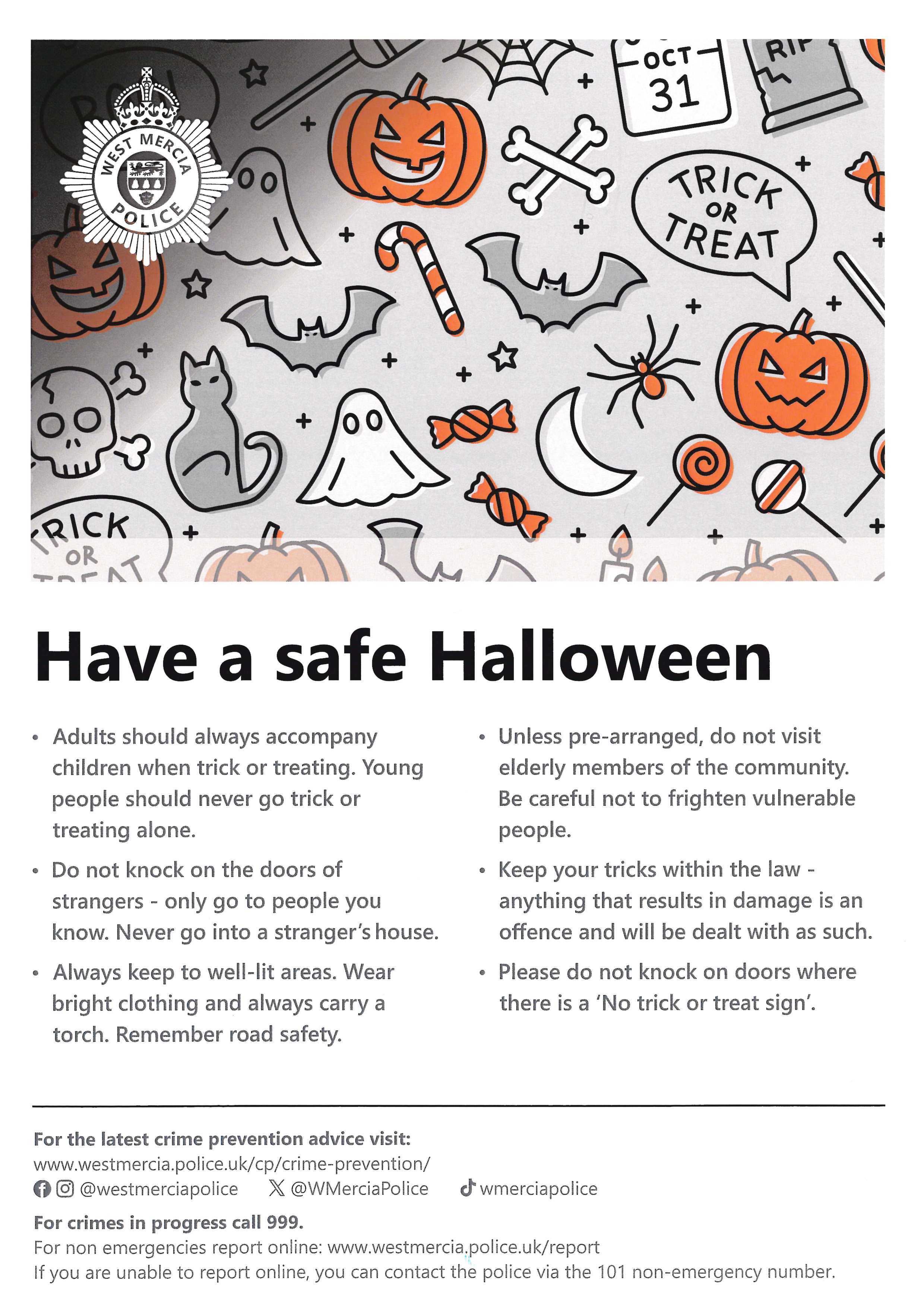Halloween safety